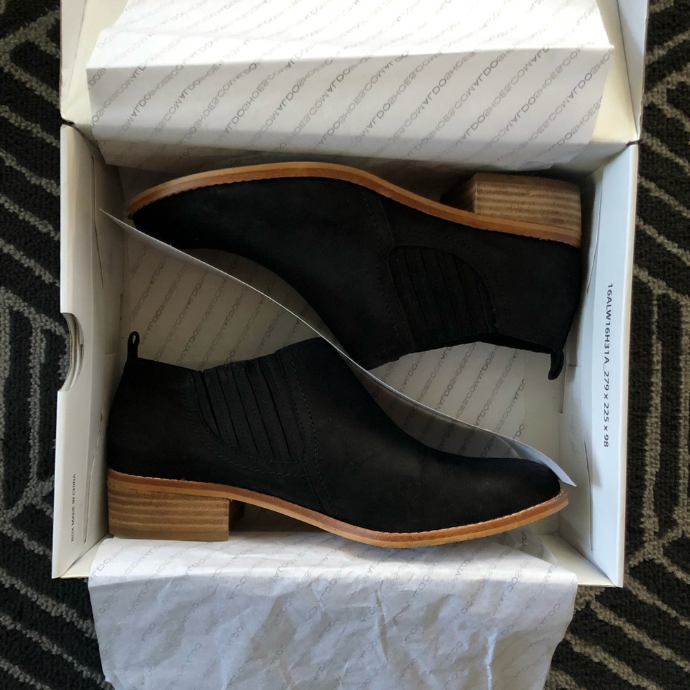 ALDO Luzzena Nubuck Suede Ankle  Bootie